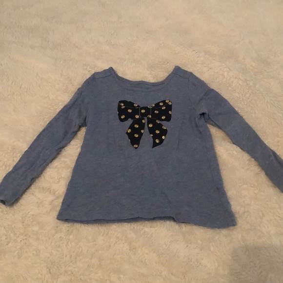 Gap Long Sleeve Ribbon t-shirt size 4T - Picture 1 of 4